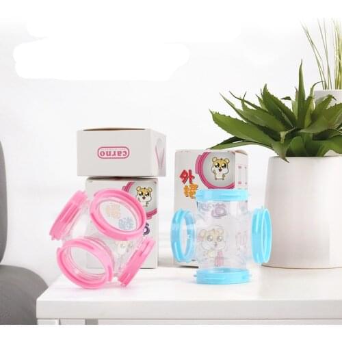 1pc Multi Shape DIY Transparent Small Pet Hamster Toy Tubes Tunnels External Connect Cage House Pipeline Labyrinth Accessory