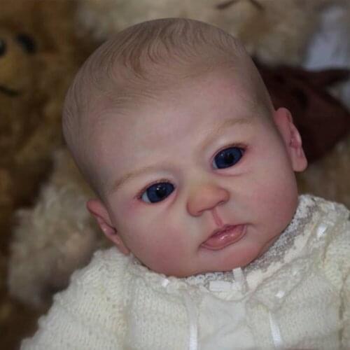 Reborn Doll Kit Unpainted Model Rebirth Infant Mould DIY bebe reborn supply silicone doll parts