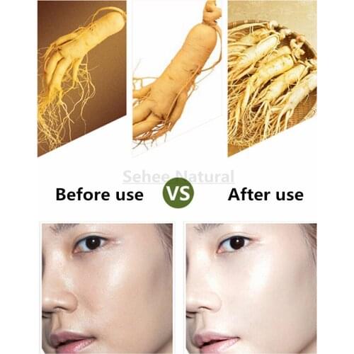 Skin Care Toner Ginseng Crystal Dew Whitening Anti-aging Firming Brighten Skin Tone Cosmetics OEM 1000g