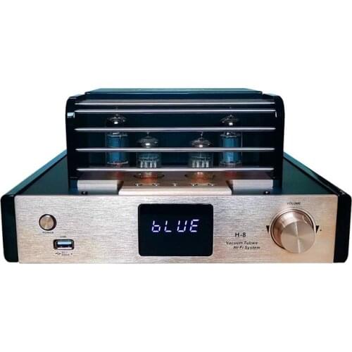 6N2+6P1 tube amplifier, 4.2 Bluetooth, front and back stone amplifier, power: 80W+80W, frequency response: 20Hz-20KHz
