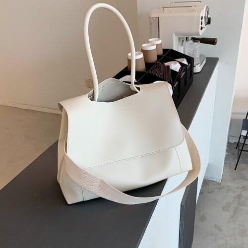 Big Capacity PU Leather Handbag for Women 2021 Branded Large Shoulder Lady Crossbody Purses Fashion Trend Bags