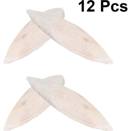 12pcs 10cm Desalting Cuttlebone Toy Pet Training Chew Molar Toy Parrot Chew Toy Cuttlebone Chew Toy For Parrot Toys Chewing Toys
