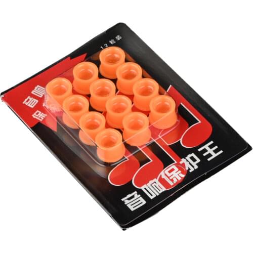 YELLOW/GREEN RCA Female Jack Connector PROTECT CAP Dust Proof Cover (12pcs )