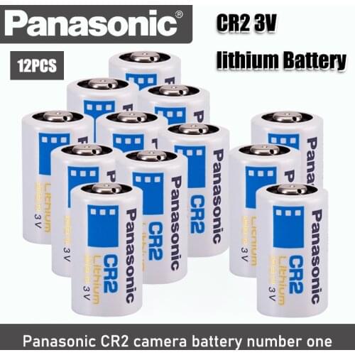 12pac New Original Panasonic CR2 3V CR15H270 850mah Lithium Battery Camera Batteries