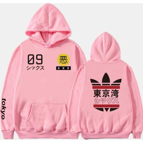 2019 Fashion Japanese New Tokyo Bay Men Women Hoodies SweatshirtsAutumn Winter Hip-Hop Harajuku Off White Boys Hoodies Outwear