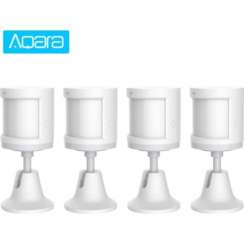 Aqara Human Body Sensor & Light Intensity Sensors Smart Movement Motion Sensor Zigbee wifi Wireless for Mi home APP RTCGQ11LM