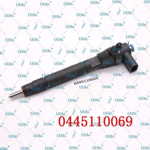 ERIKC 0 445 110 069 Diesel Injector Inyector 0445110069 Fuel System Common Rail Injection 0445 110 069 for Mercedes Sprinter