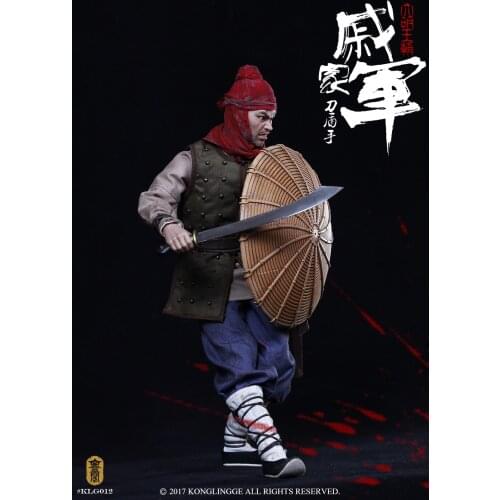 KLG012 1/6 Army Shieldman Collection Action Figure for Fans Holiday Gift