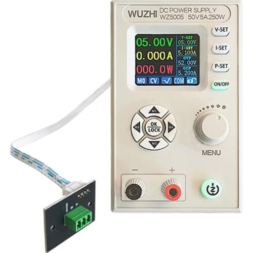 WZ5005 DC DC-Buck Converter CC CV 50V 5A Power Module Adjustable Regulated laboratory power supply 5V 12V 24V communication