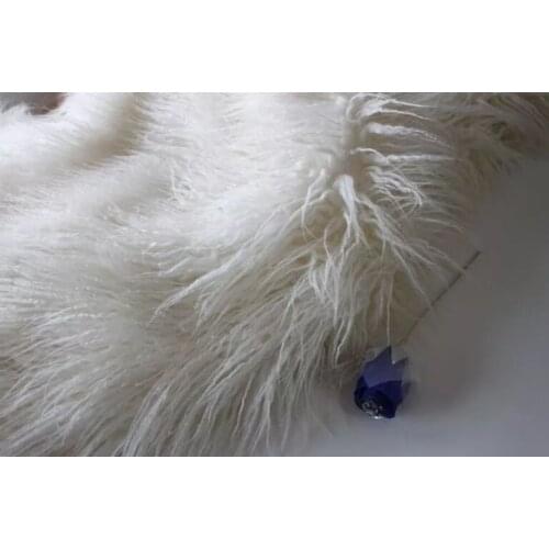 Super soft Beach wool plush fabrics,8cm pile fabric felt,faux fur fabric,tissue to sew,patchwork fabric for sewing