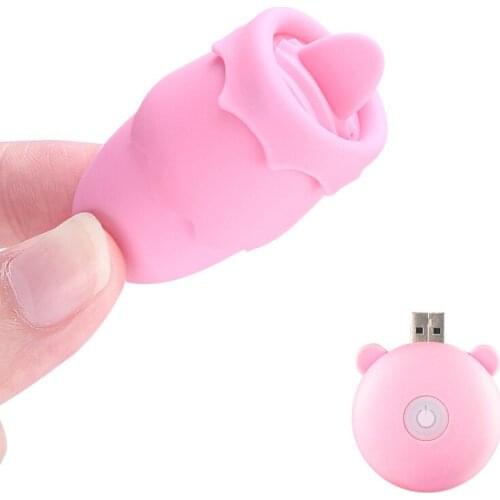 2019 New USB charging for licking eggs Vibrating Egg Vagina 10 Frequency Vibration Egg Jumping Sex Toys for Woman vibrator toys