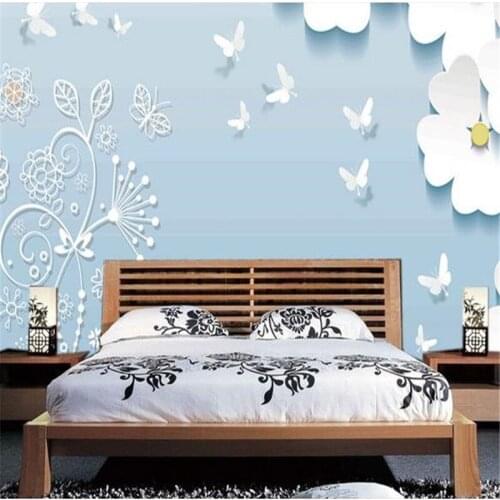 Chinese Style Wallpapers 3D Custom Photo Wall Papers Flowers Birds Pictures Murals for Living Room Background Walls Home Decor