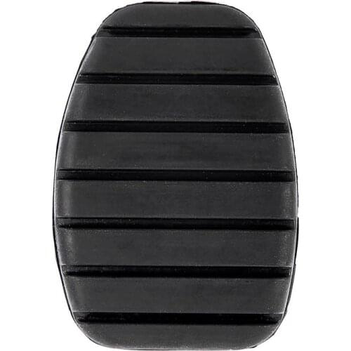 Rubber Brake Clutch Pedal Protection Covers Footrest