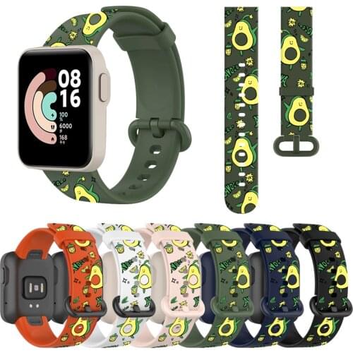 Cartoon Strap For Xiaomi Mi Watch Lite Wristband Replacement Colorful TPU Silicone Strap For Xiaomi Xiomi RedMi Watch Lite Strap
