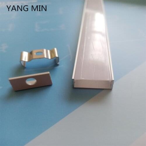 Free shipping 2M/pcs 80PCS/LOT super slim LED aluminium profile for led strip led light bar Stores shelf LED lighting OEM length