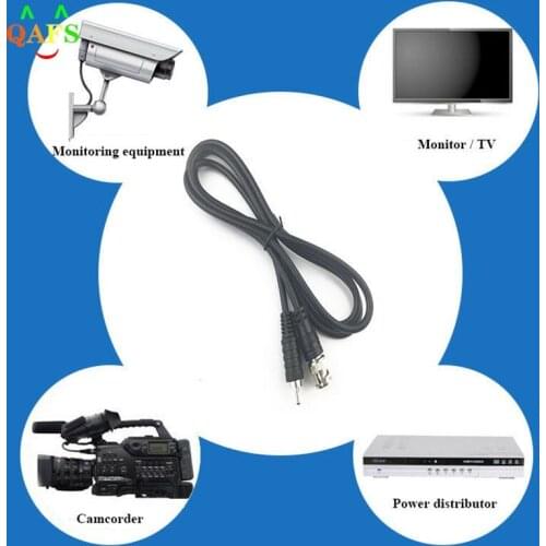 1M/3ft BNC Male to RCA Male Jack Coaxial Cable Connector Video Adapter for CCTV Camera system Camera Accessories Hot