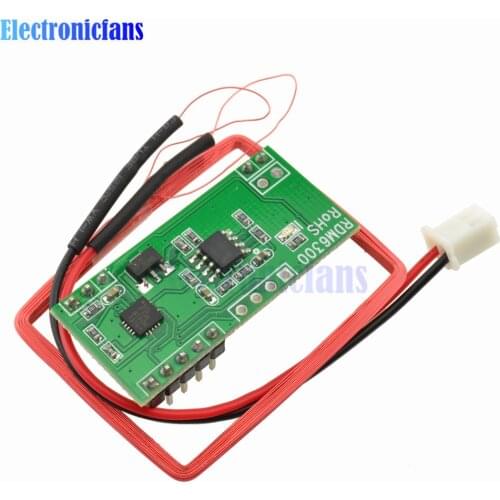 1 Set 125KHz EM4100 RFID Card Key ID Reader NFC Module RDM6300 RDM630 Access System Controller Board 5VDC UART TTL RS232