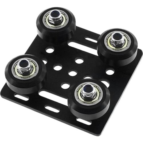 3D Printer Accessories European Standard 2020 Aluminum Profile Pulley V-Slot Build Gantry Plate