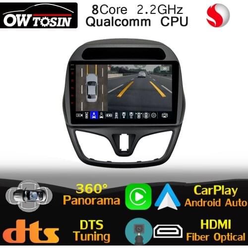 Qualcomm CPU Android For Daewoo Matiz Chevrolet Spark Beat 2015-2019 Car GPS Navi Radio 360 Camera DSP WiFi HDMI 4G LTE CarPlay