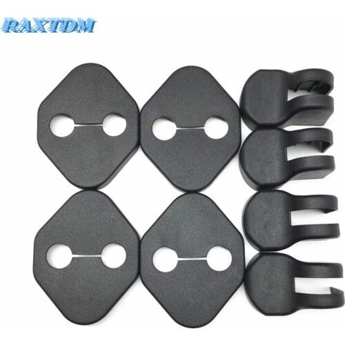 Car Door Lock Protector Cover+Door Check Arm Protection Cover For Honda Fit Jazz Accord City Odyssey Crosstour CR-V CRV Civic