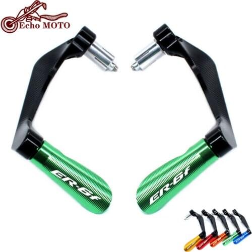 For Kawasaki ER-6F ER6F er-6f er6f Motorcycle Universal Motorcycle CNC Handlebar Grips Guard Brake Clutch Levers Guard Protector