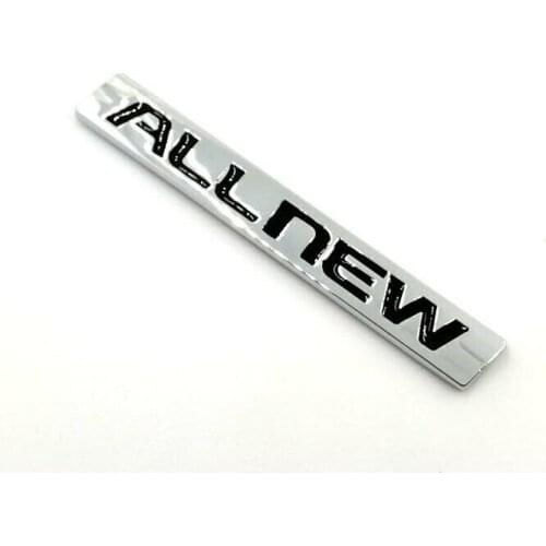 Chrome Metal 3D ALL NEW Lettering Car Trunk Rear Emblem Badge Decal Stickers