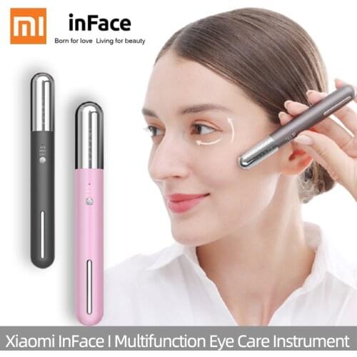 Inface Xiaomi Original Eye Beauty Devices Radiofrequency Eye Massager Anti Dark Circle Vibrator Anti Wrinkle Dark Circle Removel