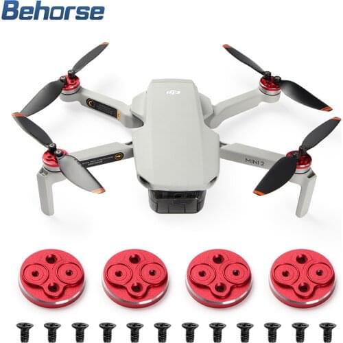 Updated for DJI Mini 2/Mini SE Motor Cover Scratch Proof Propellers Aluminum Alloy Protective Cover For Mavic Mini 2 Accessories