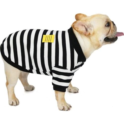 French Bulldog Clothes Winter Dog Hoodie T-shirt Poodle Schnauzer Pug Dog Clothing Coat Outfit Frenchie Dog Costume Dropshipping