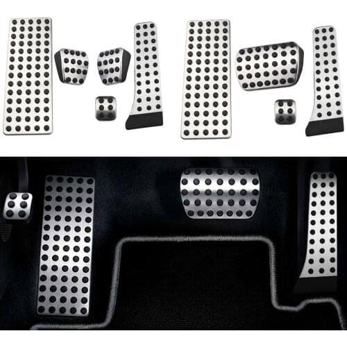 Stainless Steel Car Pedals for Mercedes Benz C E S GLK SLK CLS SL-Class W203 W204 W211 W212W210 Accelerator Brake Footrest Pad