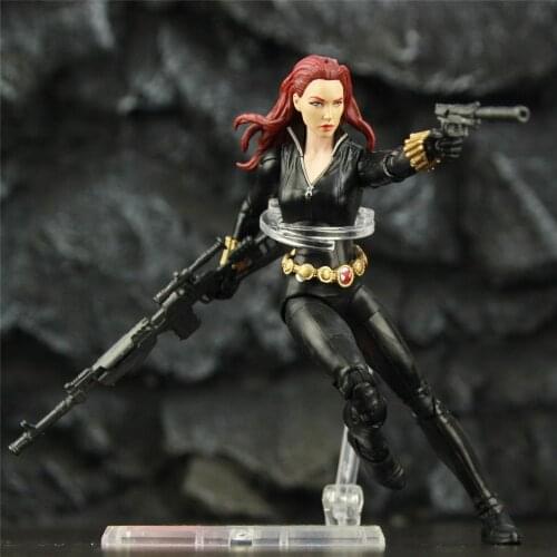 Custom Marvel Legends Black Widow Deadly Origin 6" Action Figure Black Suit Soldier Avenger Toys Doll Model