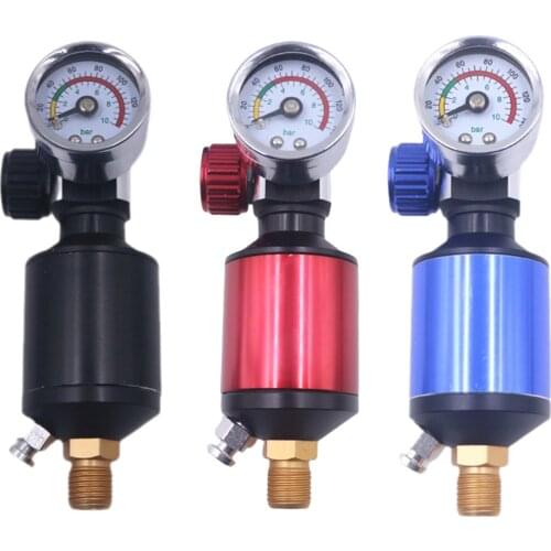 1/4 Inch Water Oil Separator Air Regulator Compressor Moisture for Water Trap Filter Tools Accessories Spray Gun Auto Paint