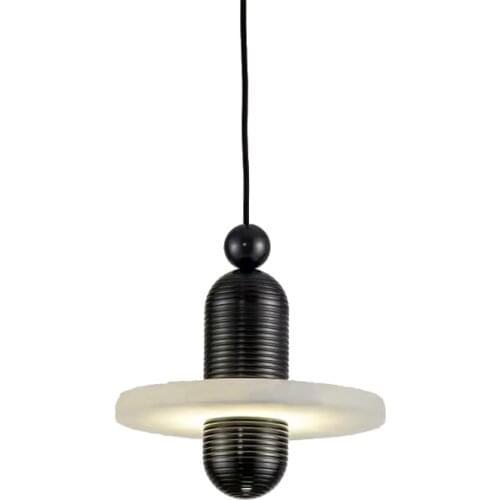 Post Modern Gyro Marble Pendant Lights Luxury Restaurant Bar Window Exhibition Hall Hanging Lamps Bedroom Deco Fixtures