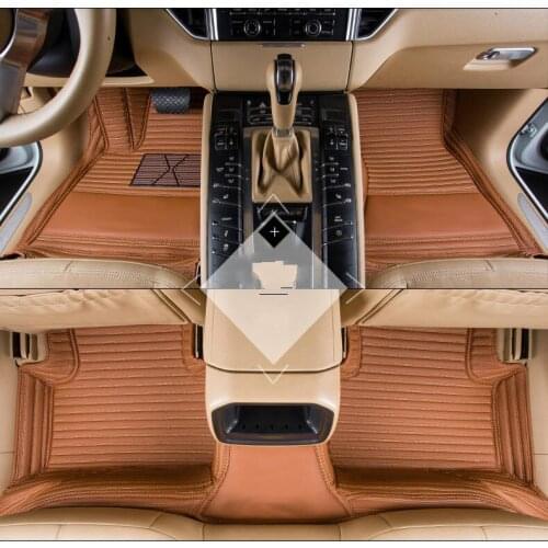 Full Covered Waterproof Carpets Durable Special Car Floor Mats for Honda Jade Civic XRV CRV JAZZ Elysion Fit Accord Odssey