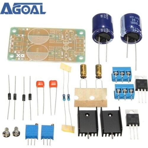 LM317T DC/AC Step Down Power Supply Module Adjustable Voltage Converter