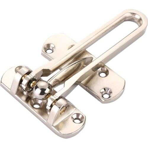 Door anti-theft buckle anti-theft chain door lock chain safety door buckle door chain anti-lock buckle hotel door bolt insurance