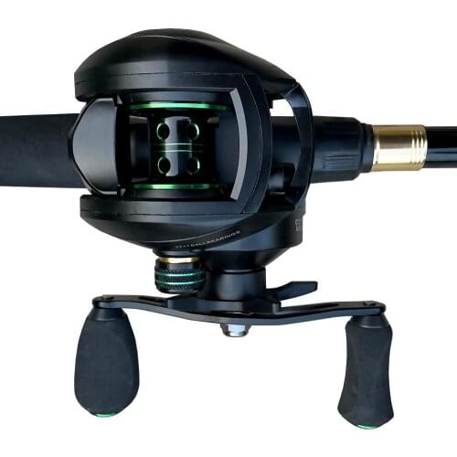 8.1:1 High Speed Baitcasting Reel Casting Fishing Wheel MAX Drag 10kg Saltwater Fishing Reel