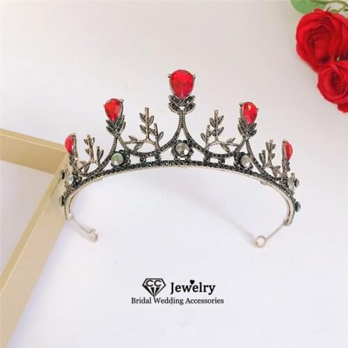 CC Baroque Style Tiaras Crown for Women Wedding Accessories Engagement Hair Ornaments Bridal Headdress Hairbands Diadems YQ73