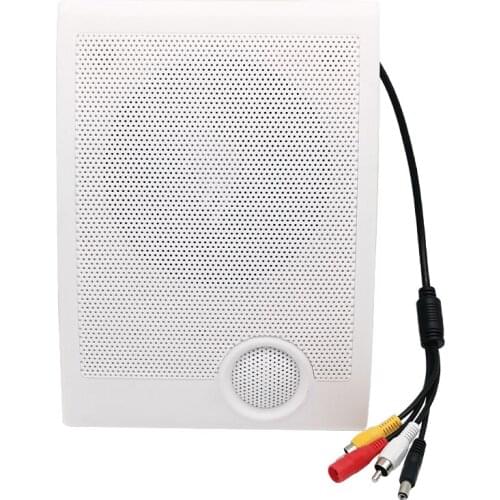 20W 12V-24V Indoor Wall-Mounted Intercom Speaker Built-in Power Amplifier Supports Volume Adjustment