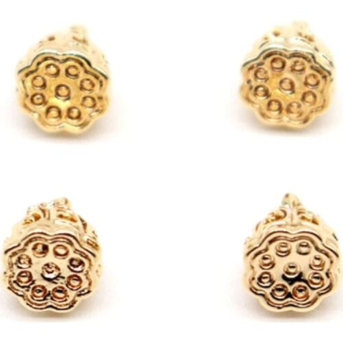 Beadsnice Gold Pendant Metal Chinese Style Lotus Flower Traditional Fairy Glither Bling Selected Gifts For Lovers ID 41059