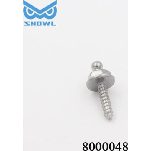 10 Pc 316 Stainless Steel Strap Lock Screw Chrome Plated M4*16mm Boat RV Canvas