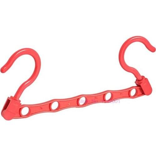 500pcs 5-Hole Clothes Space Saver Useful Space Saver Magic Hanger Hook Closet Organizer Promotion Magic clothes hanger Hook