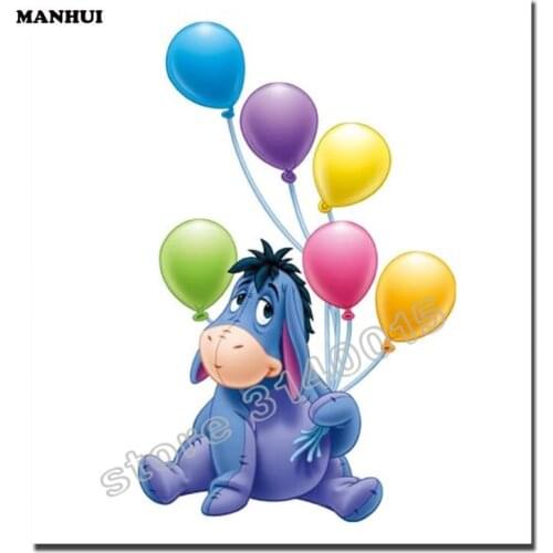 NEW 5d diy diamond painting Cartoon horse Cross stitch mosaic pictures rhinestones embroidery daimond painting MH099