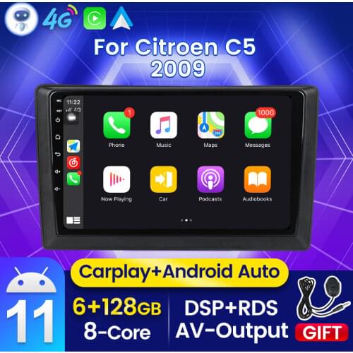 9"4Core 32G Android10 IPS Car Radio For Toyota Avensis 2008 2009 2010 2011 2012 2013 2014 2015 GPS Multimedia Stereo Frame BT FM