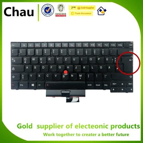 Chau New Germany Keyboard For IBM For Lenovo For Thinkpad Edge E330 E335 E430 E435 E430C