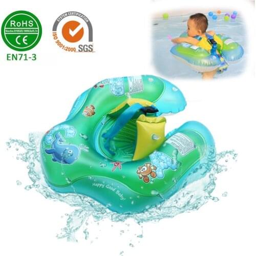 Baby Inflatable Ring Infant Armpit Floating Baby Float Swim Pool Accessories Circle Bathing Inflatable Ring Toy for 2-4 Year Kid