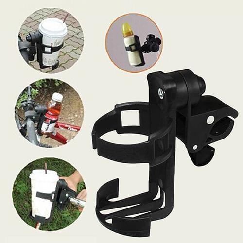Delicate Black Baby Stroller Cup Holder Universal Childrens Bicycle Bottle Rack