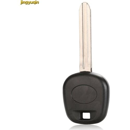 Jingyuqin 0 Button Remote Car Key Shell For Toyota Rav4 Prado Corolla Camry Reiz Highlander Yaris Corolla TOY43 Blade