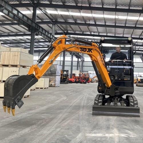 JKW-20 Crawler Excavator 2 Ton Mini Excavator Small Bagger With Multi-Type Attachment Cheap Price for Sale