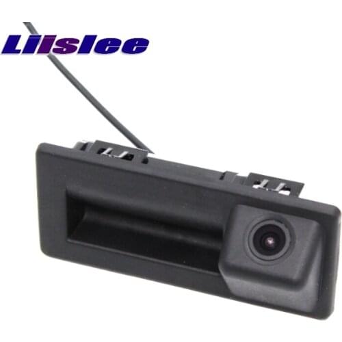 LiisLee Car Rear View Camera Instead of Original Factory Trunk Handle For SKODA Octavia MK3 5E 2012~2017